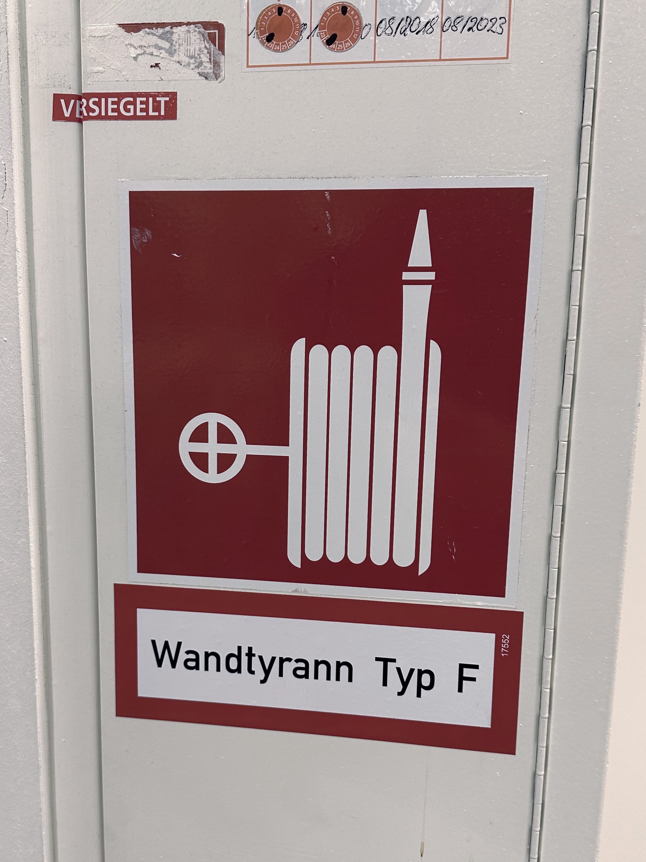 Ich sehe was, was du nicht siehst: „Wandtyrann Typ F“
