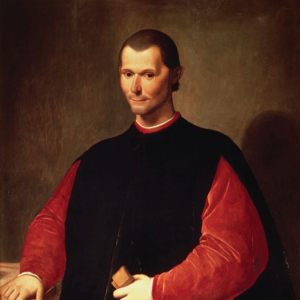 „Niccolò Machiavelli Glitch 00“