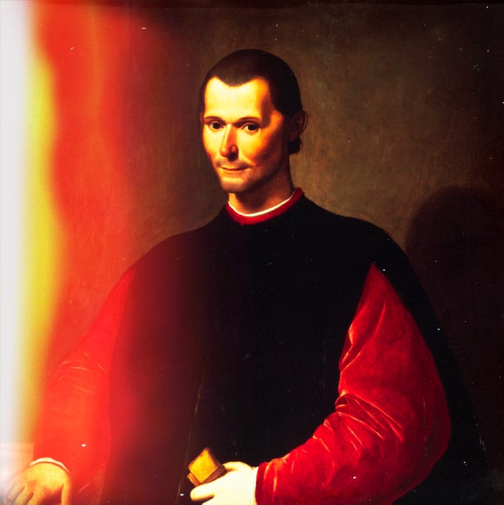 „Niccolò Machiavelli Glitch 02“