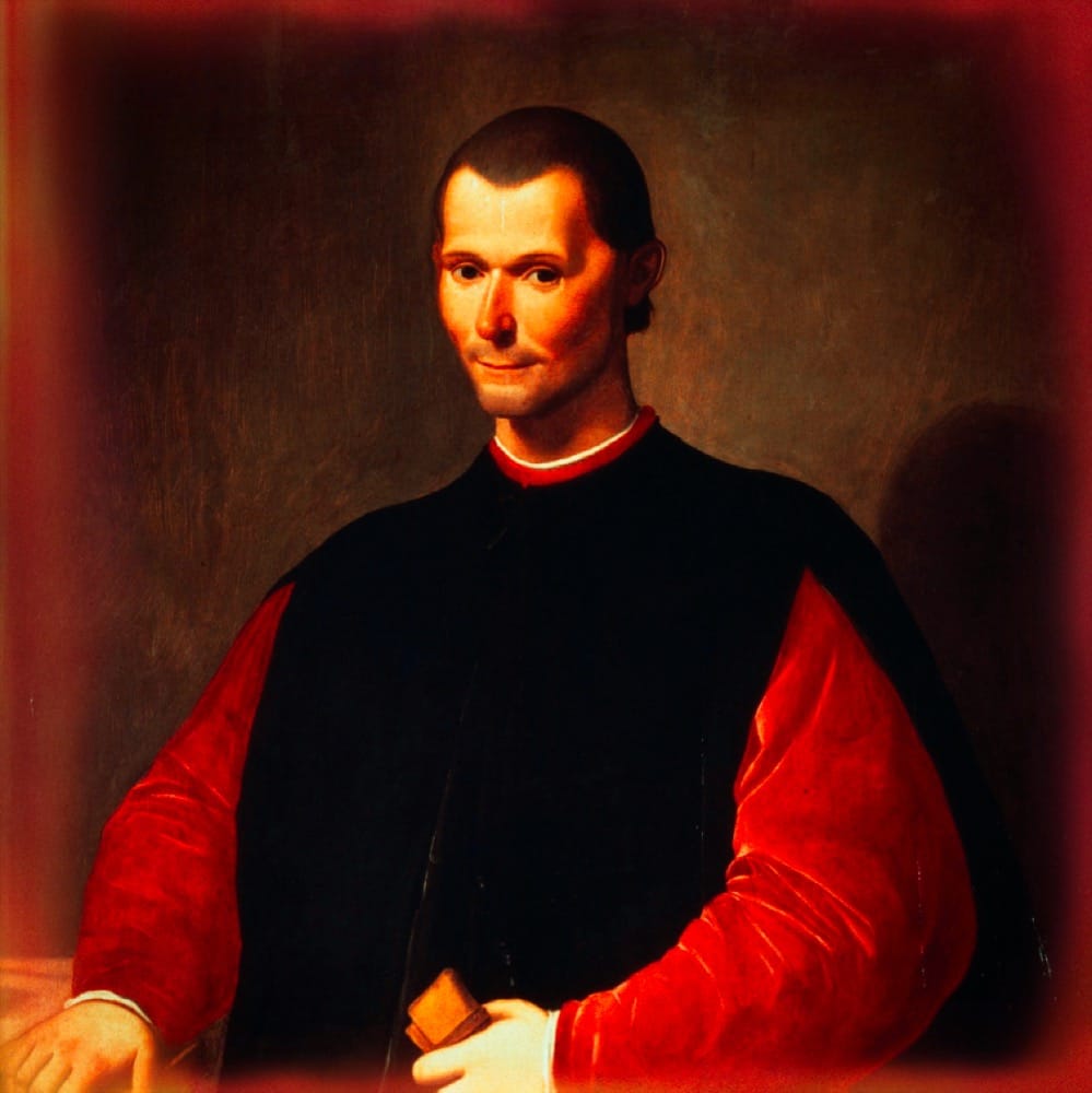 „Niccolò Machiavelli Glitch 03“