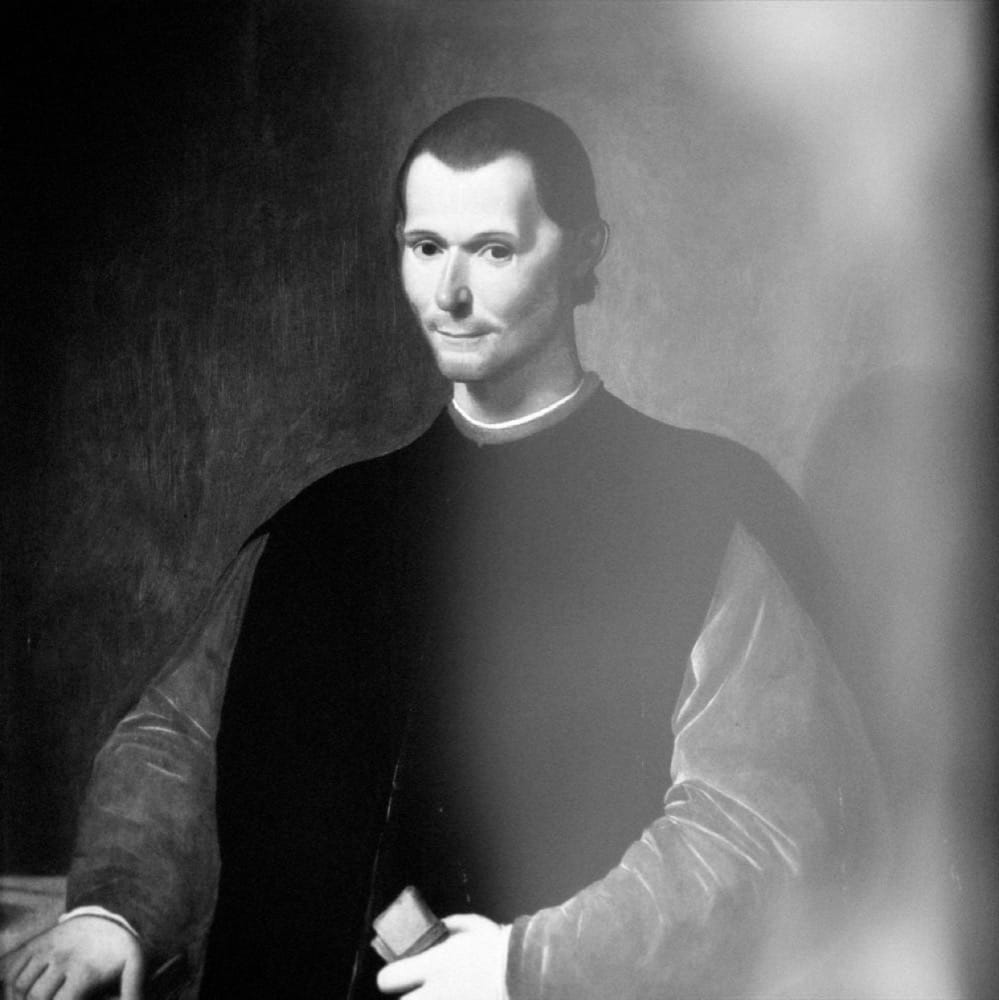 „Niccolò Machiavelli Glitch 04“