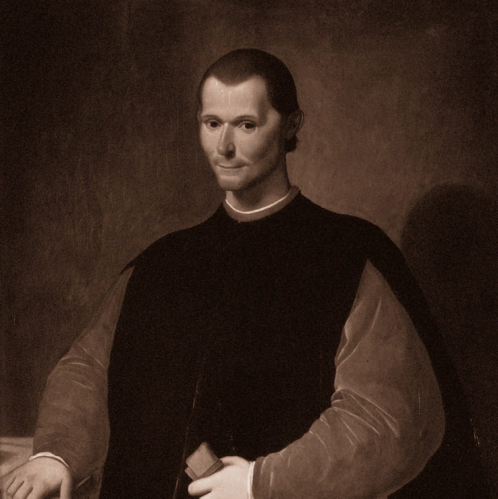 „Niccolò Machiavelli Glitch 08“