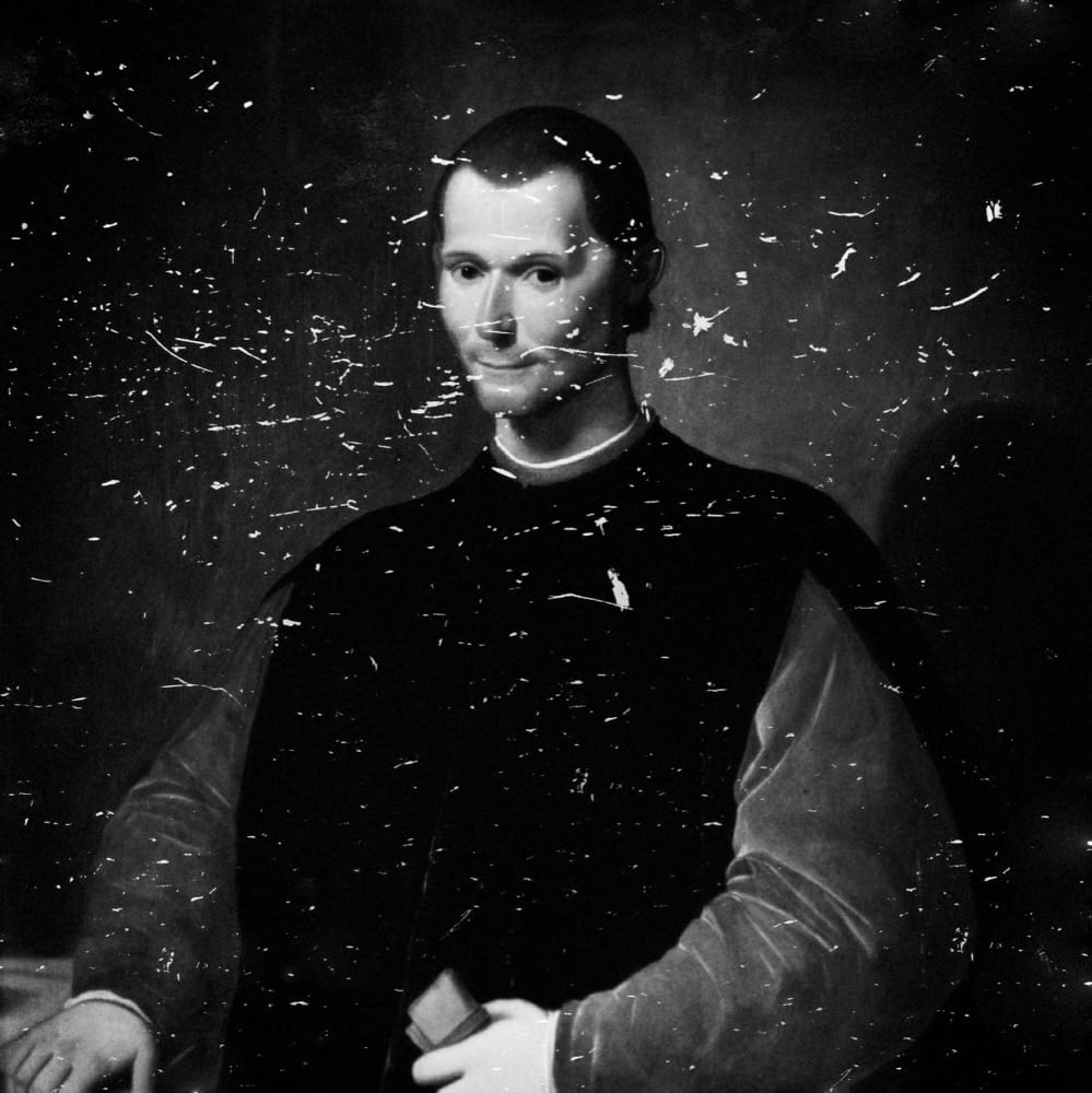 „Niccolò Machiavelli Glitch 09“