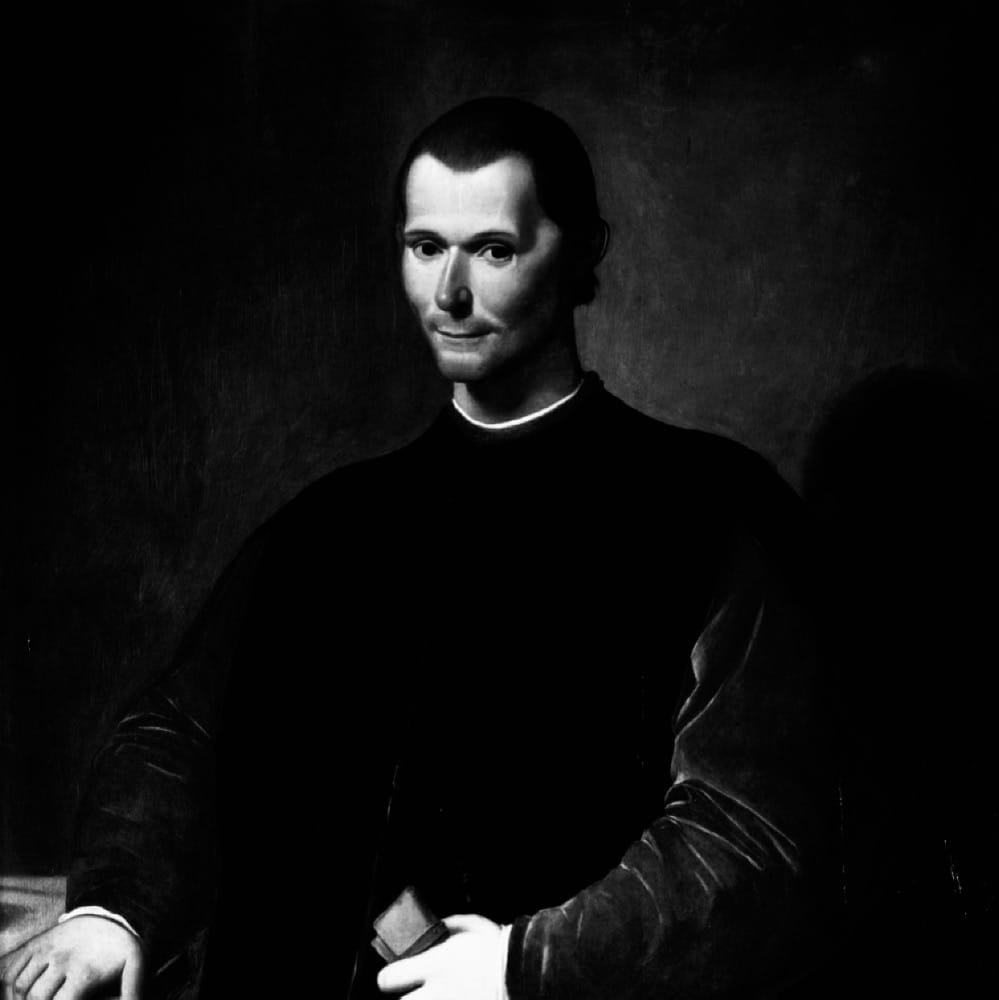„Niccolò Machiavelli Glitch 10“