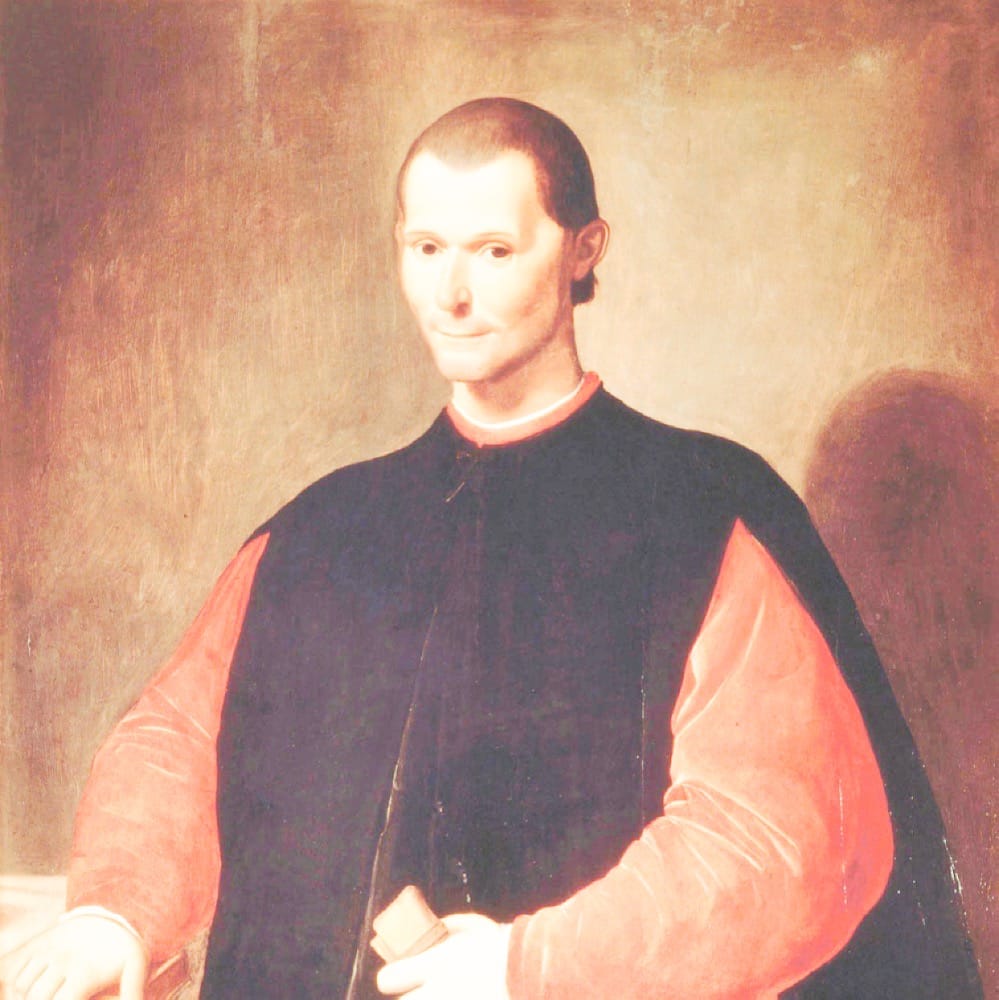 „Niccolò Machiavelli Glitch 11“